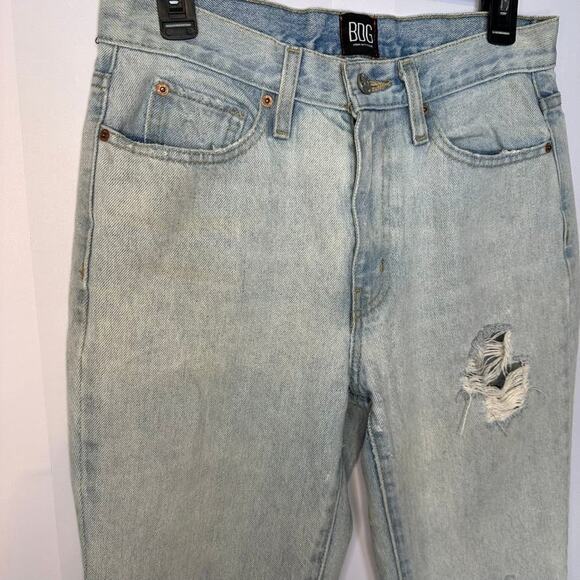 BDG Urban Outfitters Bootcut High Rise Ultra Distressed Jeans 27 - Picture 3 of 9